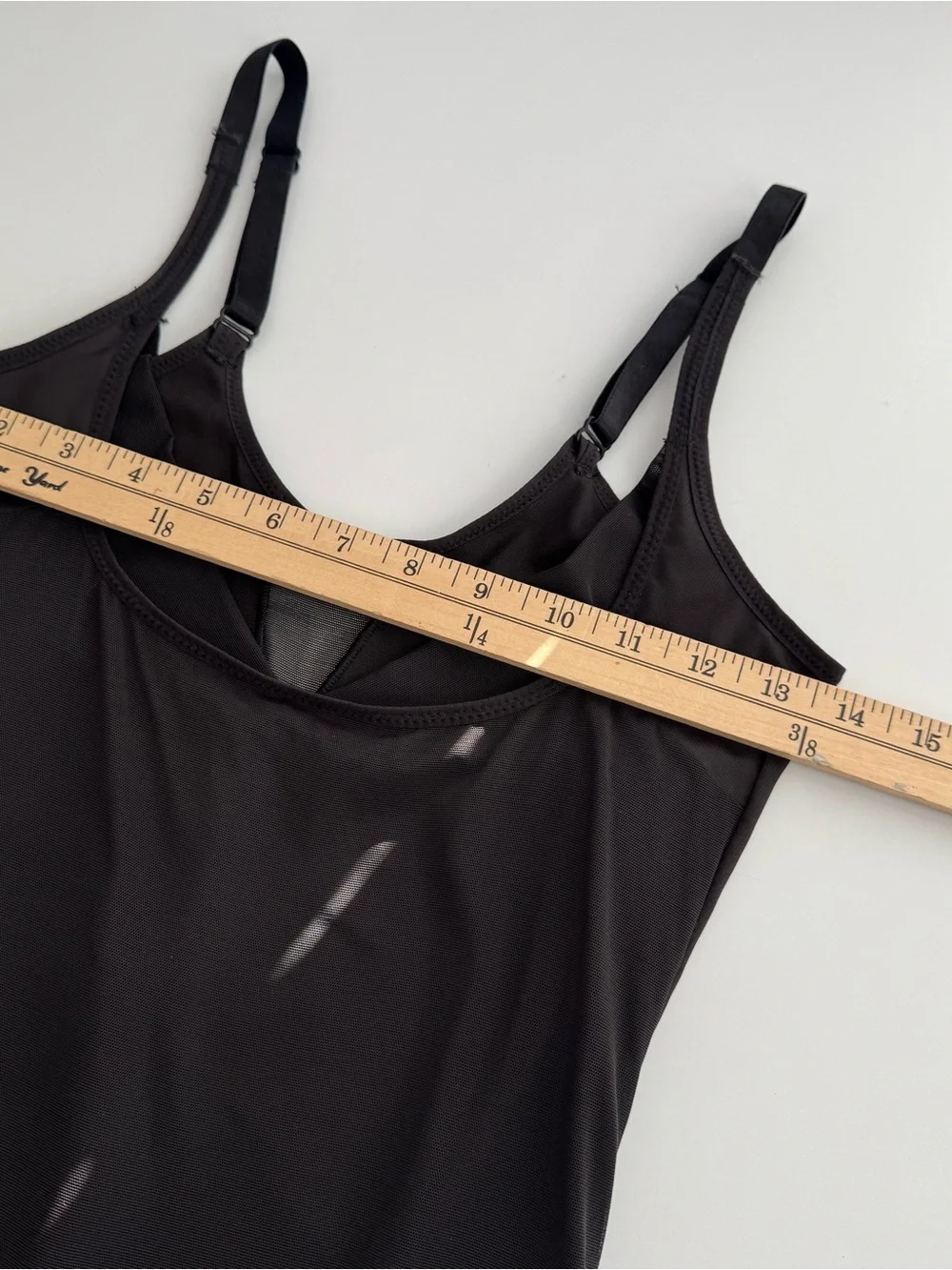 Miraclesuit Womens 2XL Black Sexy Sheer Extra Firm Control Open-Bust Bodysuit